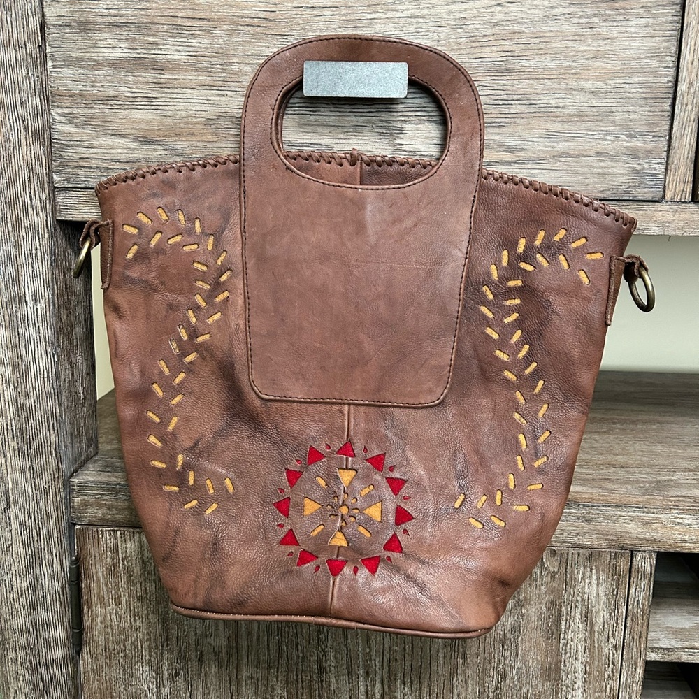 KOBLER LEATHER WOMEN'S AMARILLO BASKET BAG
